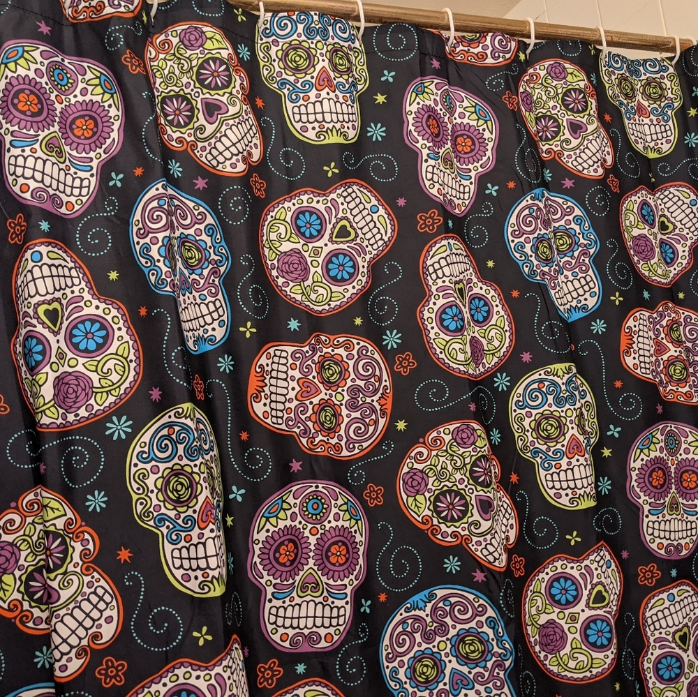 Day of the dead bathroom decor bundle